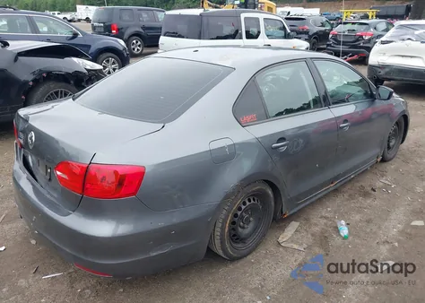 2012 Volkswagen Jetta 2.0L S from USA, damaged, VIN 3VW2K7AJ3CM357772